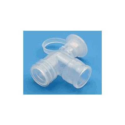  Ventilator Circuit Elbow, with Suction Port
