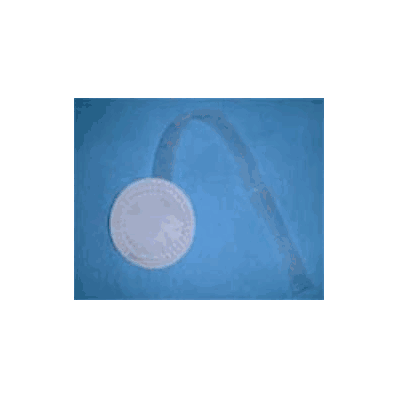 Ventral Hernia Repair Patch, 1.7" Small Circle with Strap