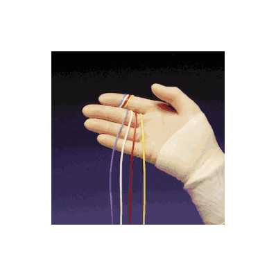 Vessel Loop, White, 0.09" x 16" Maxi, 50/Box