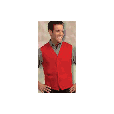 Vest Econo Large Burgundy 2 Pockets - Vest, T