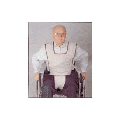 Vest Restraint, Medium/Large, Hook and Loop Closure