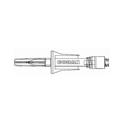 Vial adapter, needle free, spike, 0.2 micron