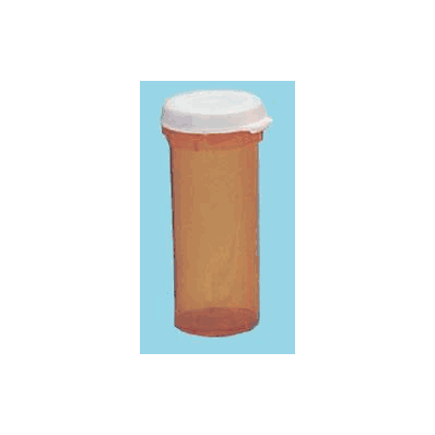 Vial, Medicine Safe Amber 9dram (475/Pk) - -