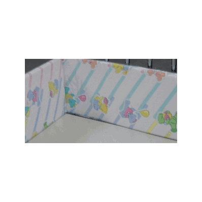 Vinyl Covered Crib Bumper Pads - Pad, Bumper,