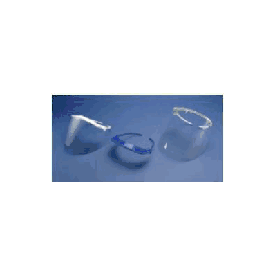 Visor, Guard Secure 1pc 1/2 Shield (50/Cs) -