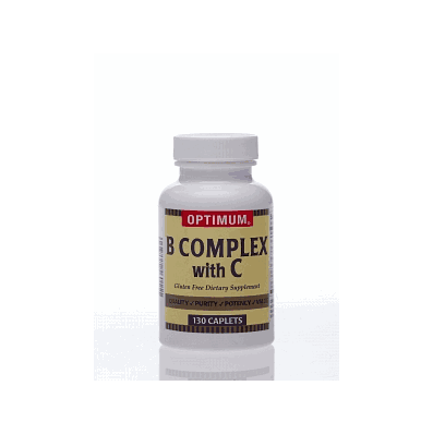 Vit B Complex+C 300mg Cpt 130/Bt - Medline