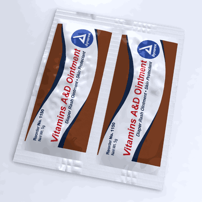 Vitamin A&D Ointment, 5 gram foil packs, 6/14