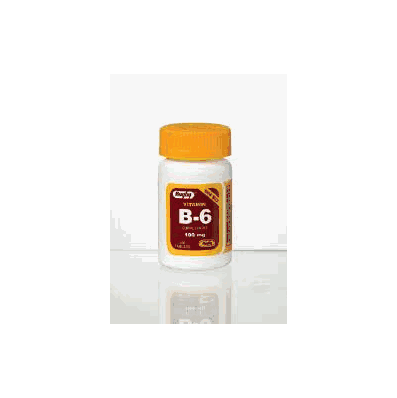 Vitamin B-6 Supplement 100 Mg Tablet 100 Per
