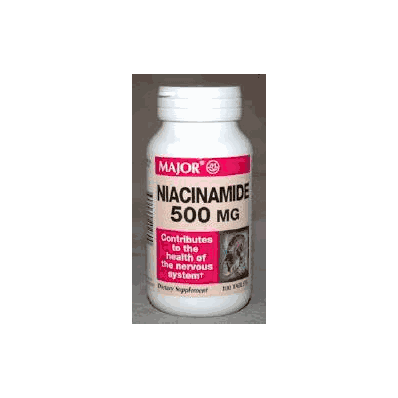 Vitamin B Supplement Niacinam 500 Mg Tablet 1