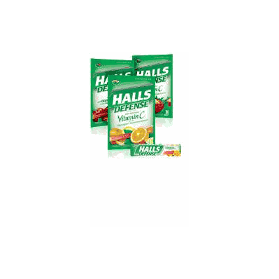 Vitamin C Drop Lozenge Halls 30 Per Bag - Ha