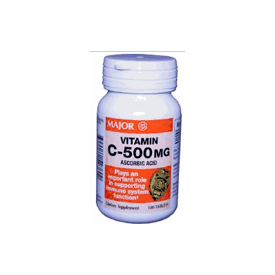 Vitamin C Supplement 500 Mg Tablet 100 Per Bo