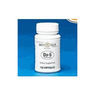 Vitamin D-3 Supplement 5000 Iu Capsule 100 Pe