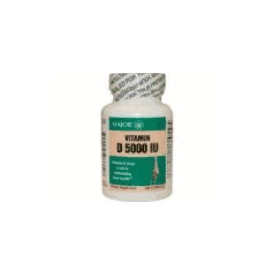 Vitamin D Supplement 5000 Units Capsule 100 P