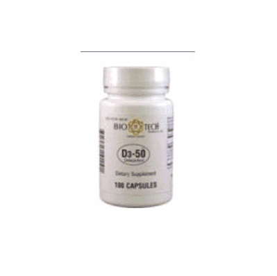 Vitamin D Supplement Bio Tech 50000 Unit Cap