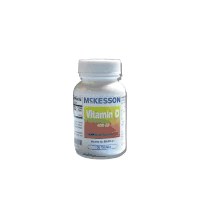 Vitamin D Supplement Mckesson 400 Iu Tablet 1