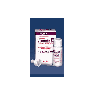 Vitamin E Supplement 15 Iu / 0.3 Ml Drops 30