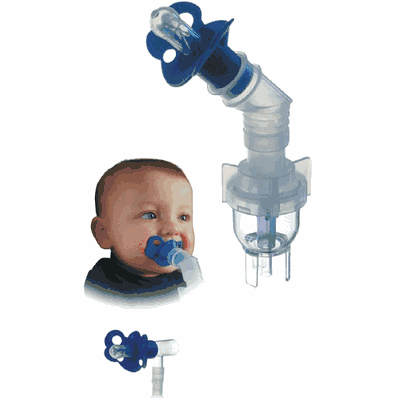 VixOne Nebulizer, Pacifier, Pediatric Tee, Extension Set, & 7' Kink Resistant Oxygen Tubing