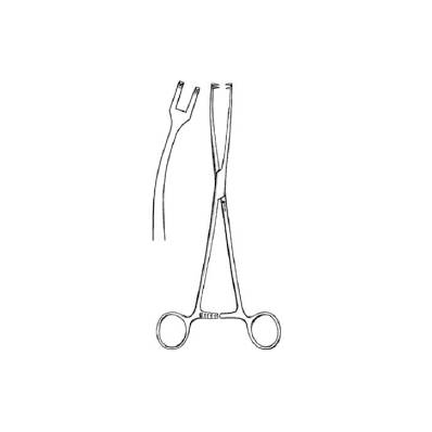 Vulsellum Forcep 9 Inch, Schroeder, Slight Cu