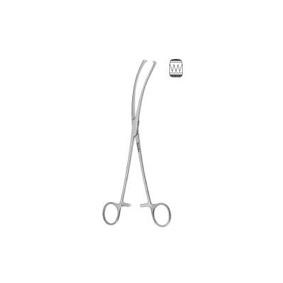 Vulsellum Forceps Teale Curved 10 Inch - Forc