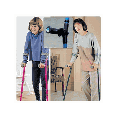 Walk-easy Forearm Crutches By Patterson Medic