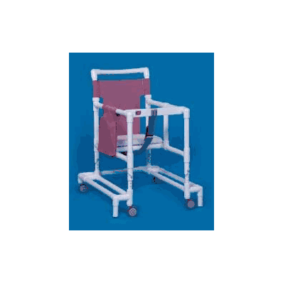 Walker 18 Inch White Rollator Pvc - Walker, N