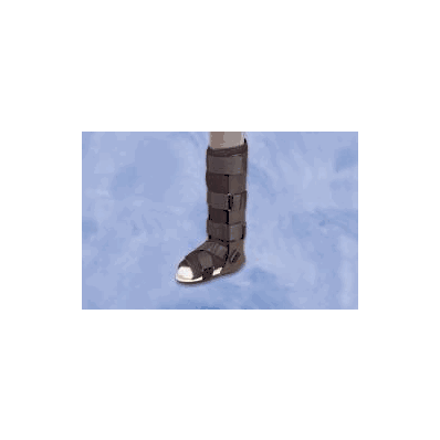 Walker boot, large, female size 11-13 / male size 10-12