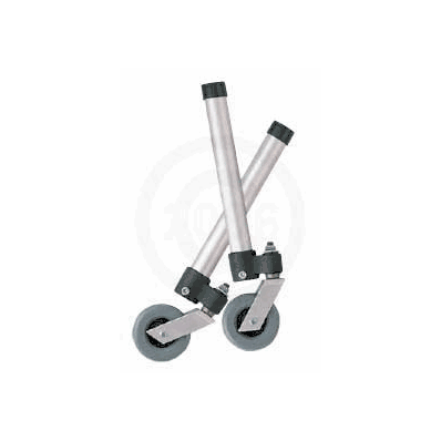 Walker Wheels - WheEl, Swivel W/Glide Cap 3"