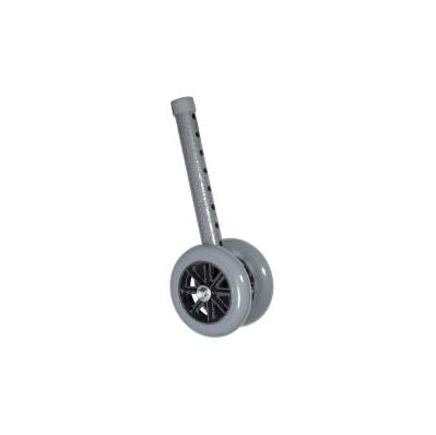 Walker Wheels - WheEl, Walker Hd 5" Silver D/