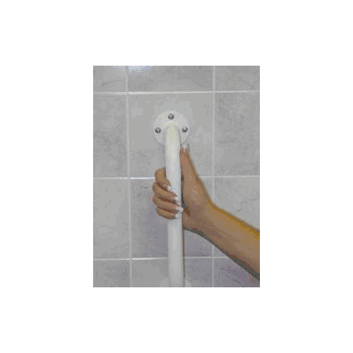 Wall Grab Bar Sunmark 16l Inch White Steel -