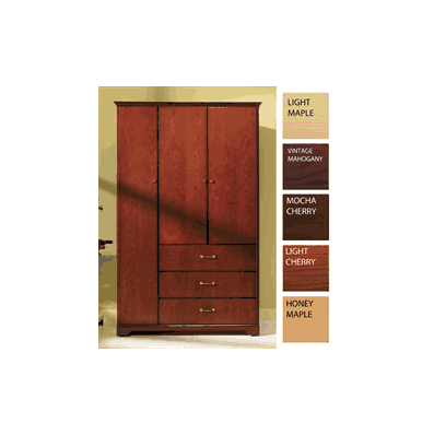 WARDROBE, 3-DRW/3-DR(LEFT HINGE), LOGI