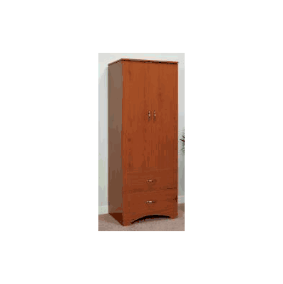 Wardrobe Oslo Collection Cherry 30 W X 78 H X