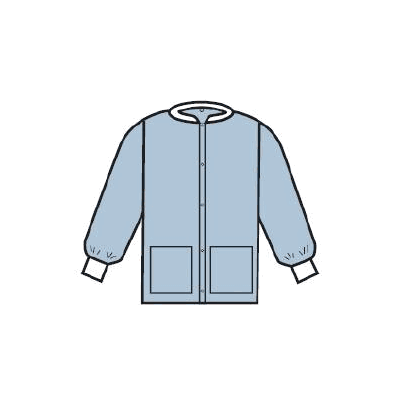 Warm-up Jacket Coolwear Periwinkle Blue Larg
