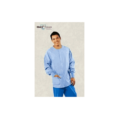 Warm-up Jacket Green Large Raglan Sleeve Thig