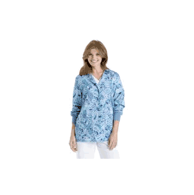 Warm-up Jacket Royal Blue Small Long Sleeve 2