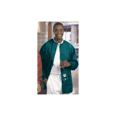 Warm-up Jacket Teal X-large Raglan Sleeve - W