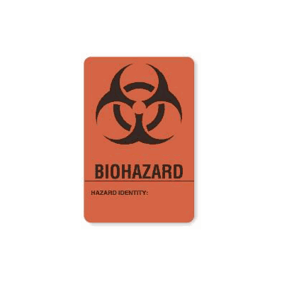 Warning Label Biohazard Biohazard Hazard Iden