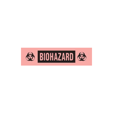 Warning Label Timemed Biohazard Biohazard Flu