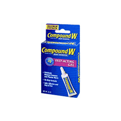 Wart Remover Compound W Gel 0.25 Oz. - Compo