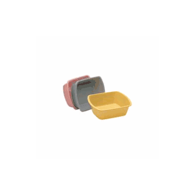 Wash Basin Polypropylene 6-3/10 Inch Rectangl