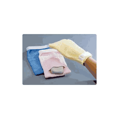 Wash Mitt Pink - Mitt, Wash Terry Cloth Plain