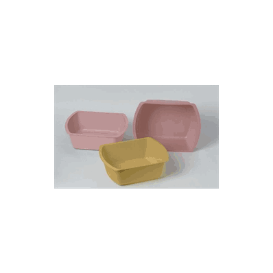 WASHBASIN, RECTANGULAR, GOLD, 6 QT
