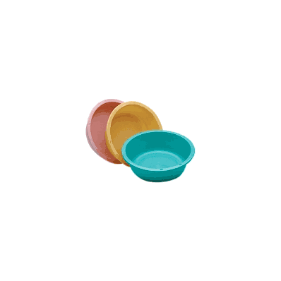 Washbasin, Round, Mauve, 5 Qt - Medline