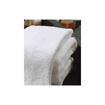 Washcloth White - Washcloth, Terry 12x12 50lb