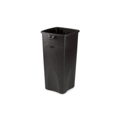 Waste Container Untouchable 23 Gallon Black