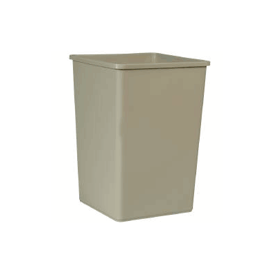 Waste Container Untouchable 35 Gallon Beige