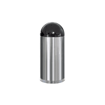 Waste Receptacle 15 Gallon Stainless Steel -