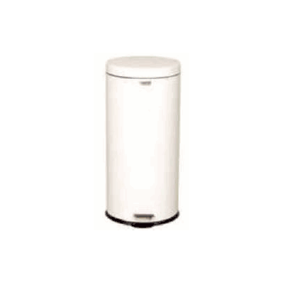 Waste Receptacle 8 Gallon White - Receptacle,
