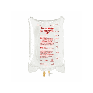 Water, Sterile, F / Irrig 2000ml Flex
