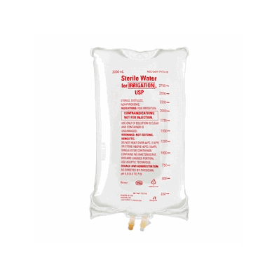 Water, Sterile, F / Irrig 3000ml Flex