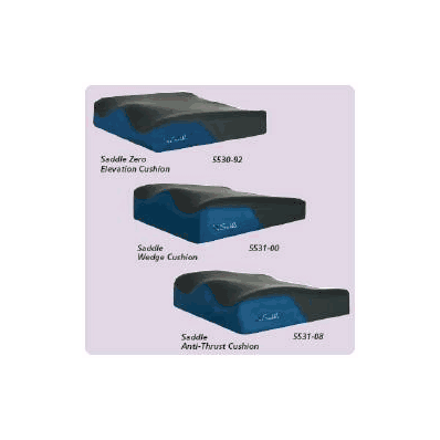 Wedge Seat Cushion, 20" x 18" Non Inflatable Foam